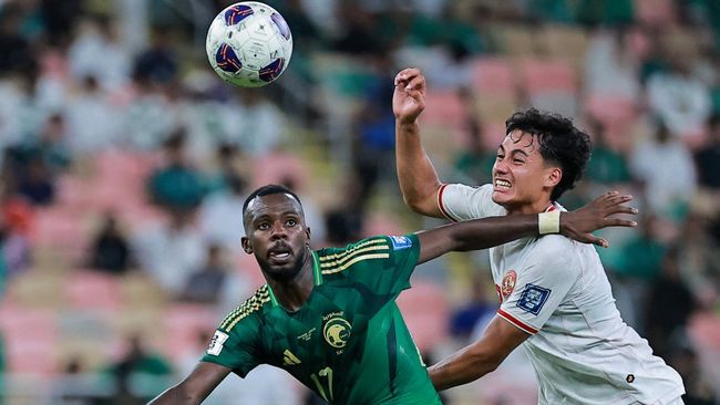 Detik-Detik Timnas RI Tahan Arab Saudi 1:1 di Kualifikasi Piala Dunia