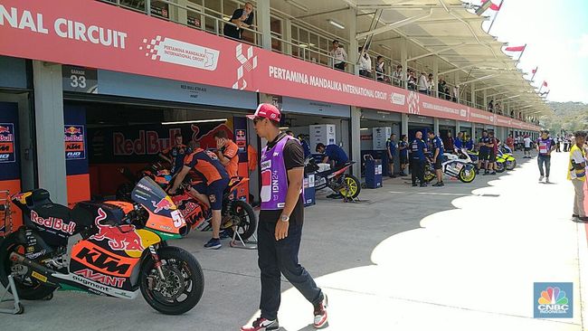 Intip Paddock Marc Marquez Jelang Final MotoGP Mandalika 2024