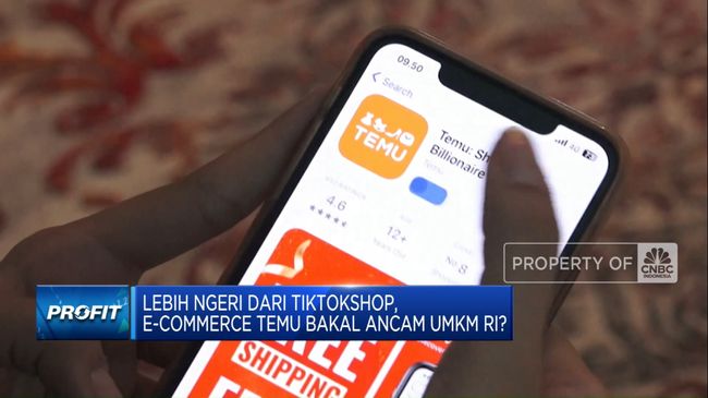 Lebih Ngeri Dari Tiktokshop, Aplikasi Temu Bakal Ancam UMKM RI?
