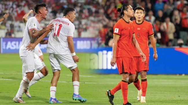 Indonesia Takluk 1-2 dari China