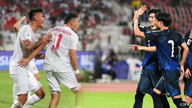 Indonesia Vs Jepang di Kualifikasi Piala Dunia 2026, Garuda Takluk 0-4