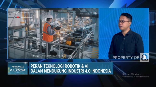 Peran Teknologi Robotik & AI Dukung Industri 4.0 Indonesia