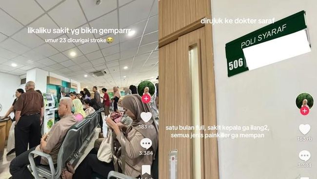 Viral Wanita Tangsel 23 Tahun Curhat Sakit Kepala Dikira Kena Stroke