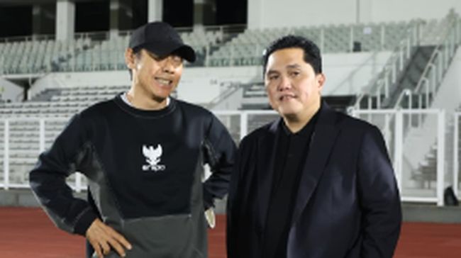 Shin Tae-yong & Erick Thohir Mesra di Instagram, Kompak Bilang Ini